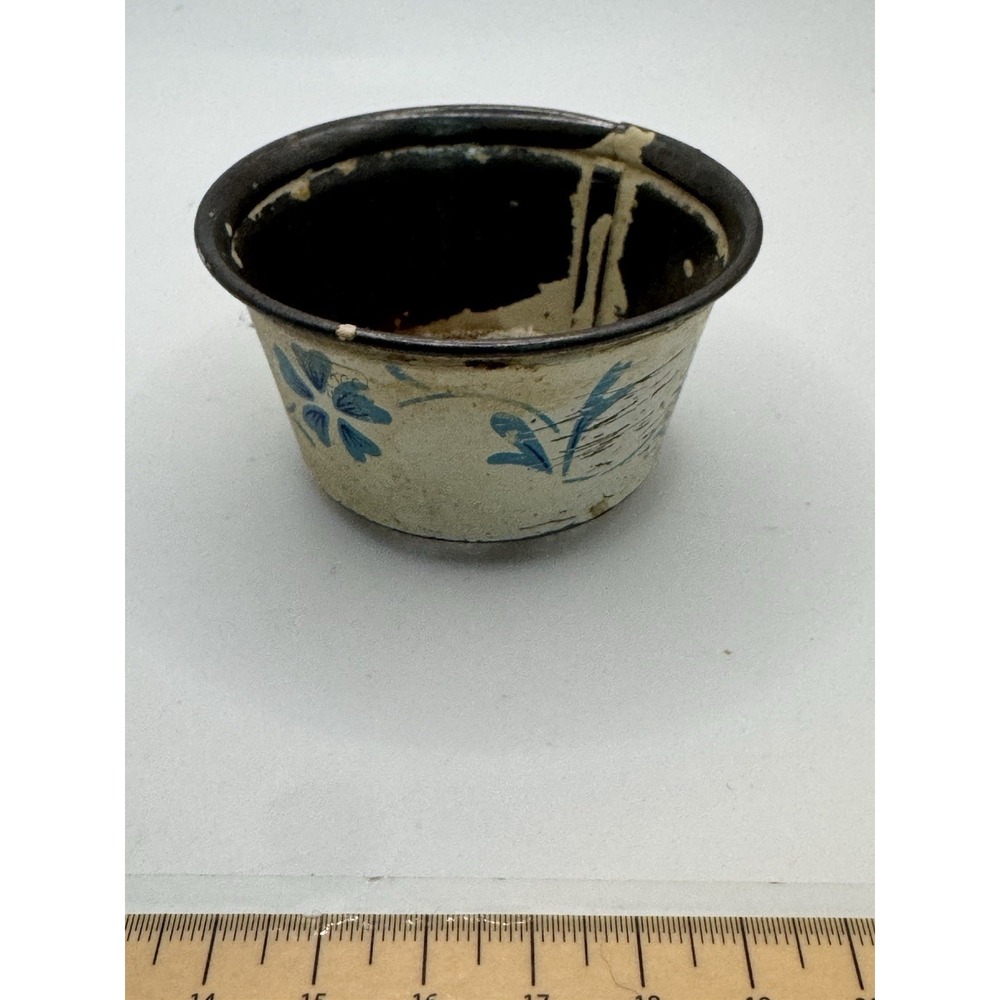 Vintage EKCO USA Floral Metal Mesh Hand‎ Held Sifter Tea Strainer